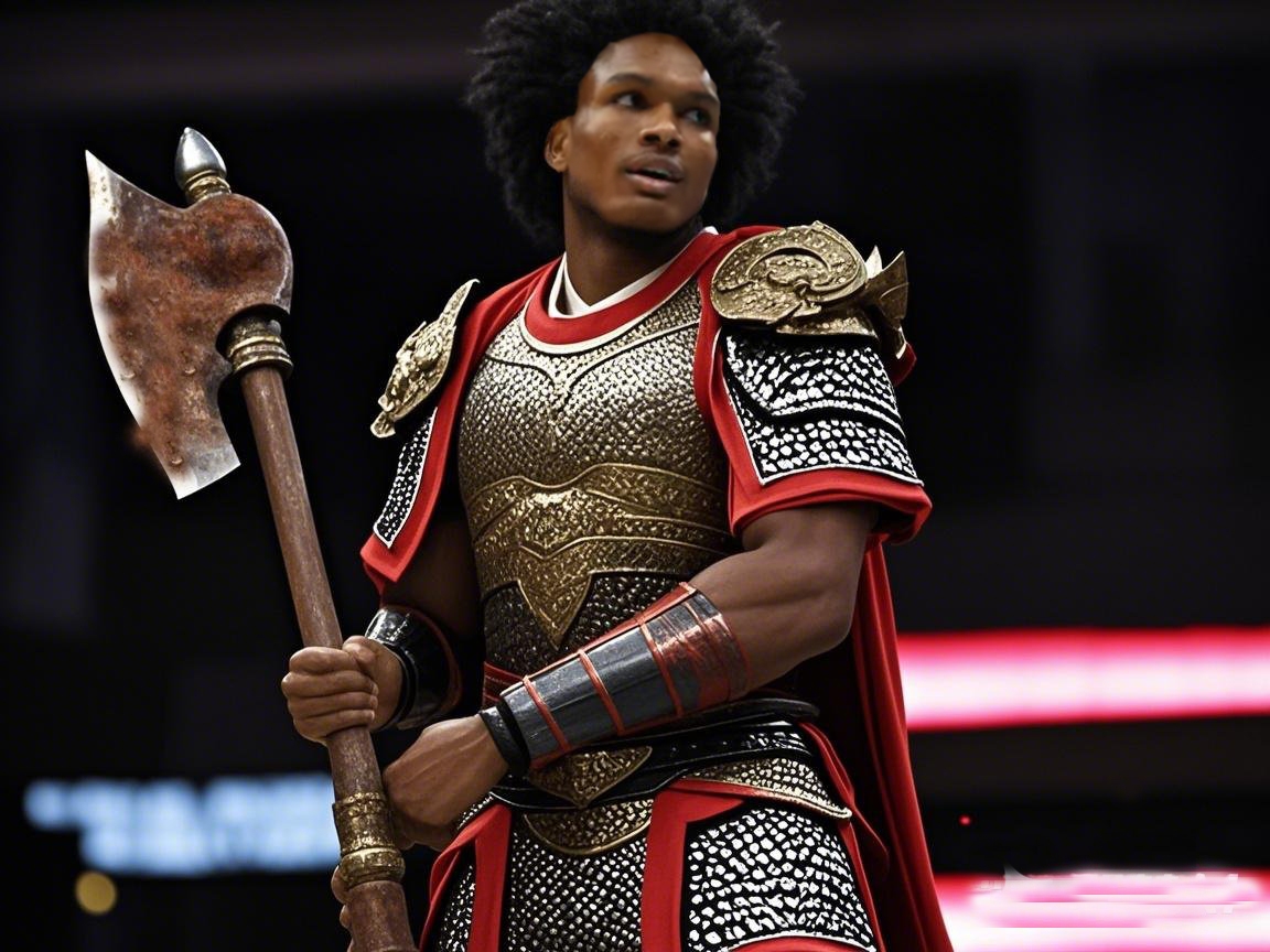  【AI繪圖】得信玄學(xué)?。“㈤T換個(gè)發(fā)型連帶著巨斧也生銹了~