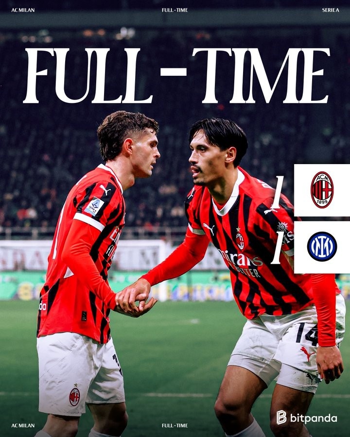  意杯&歐冠能否再相遇？國(guó)米德比6連殺后，本賽季3戰(zhàn)米蘭僅1平2負(fù)