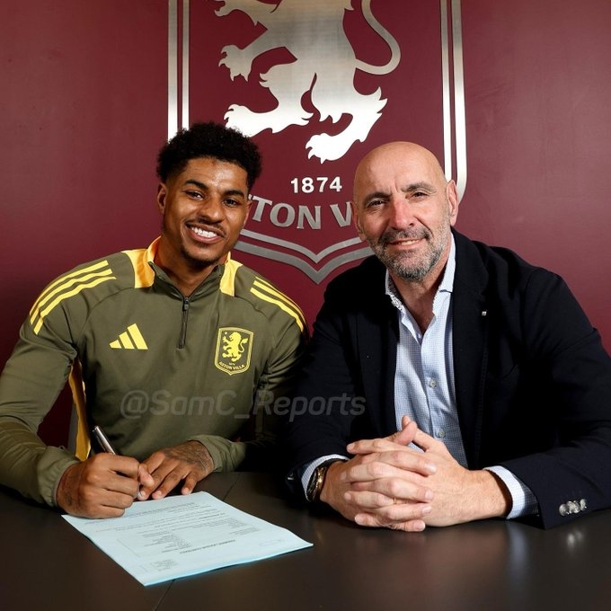  ??告別紅魔！拉什福德與維拉簽約照已流出，只待正式官宣