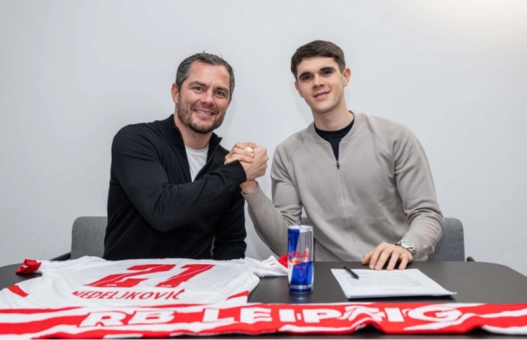  官方：維拉19歲邊衛(wèi)內德伊科維奇租借加盟萊比錫，含選擇買斷條款