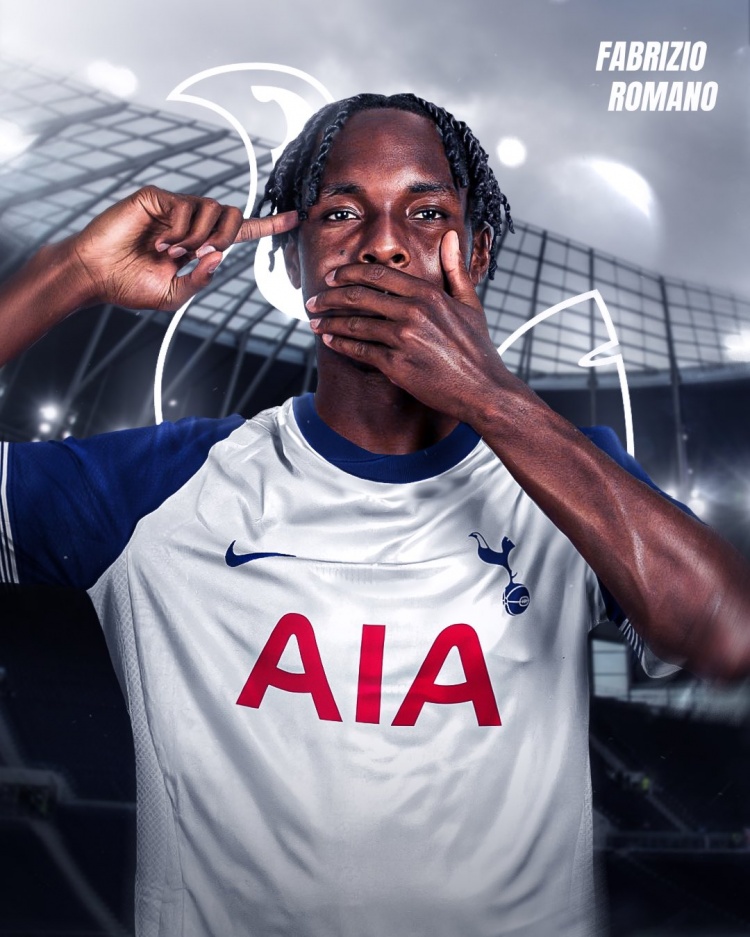  羅馬諾：特爾已經(jīng)和熱刺簽下合同，租借半賽季&6000萬歐選擇買斷