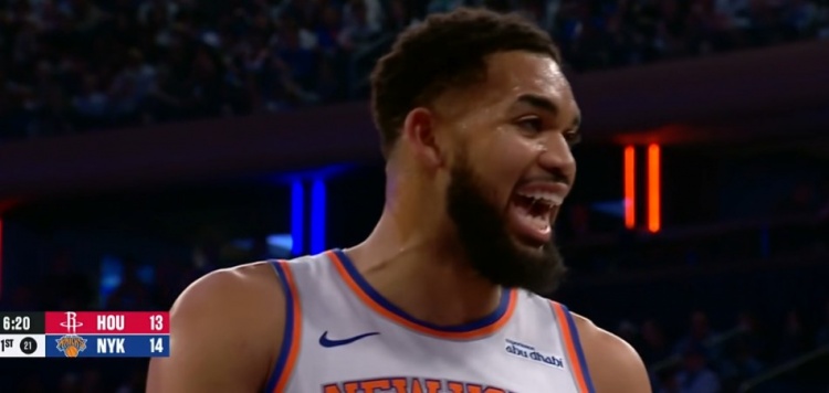  得注意下??！唐斯無球被吹犯規(guī) 半節(jié)累計(jì)2犯被迫下場