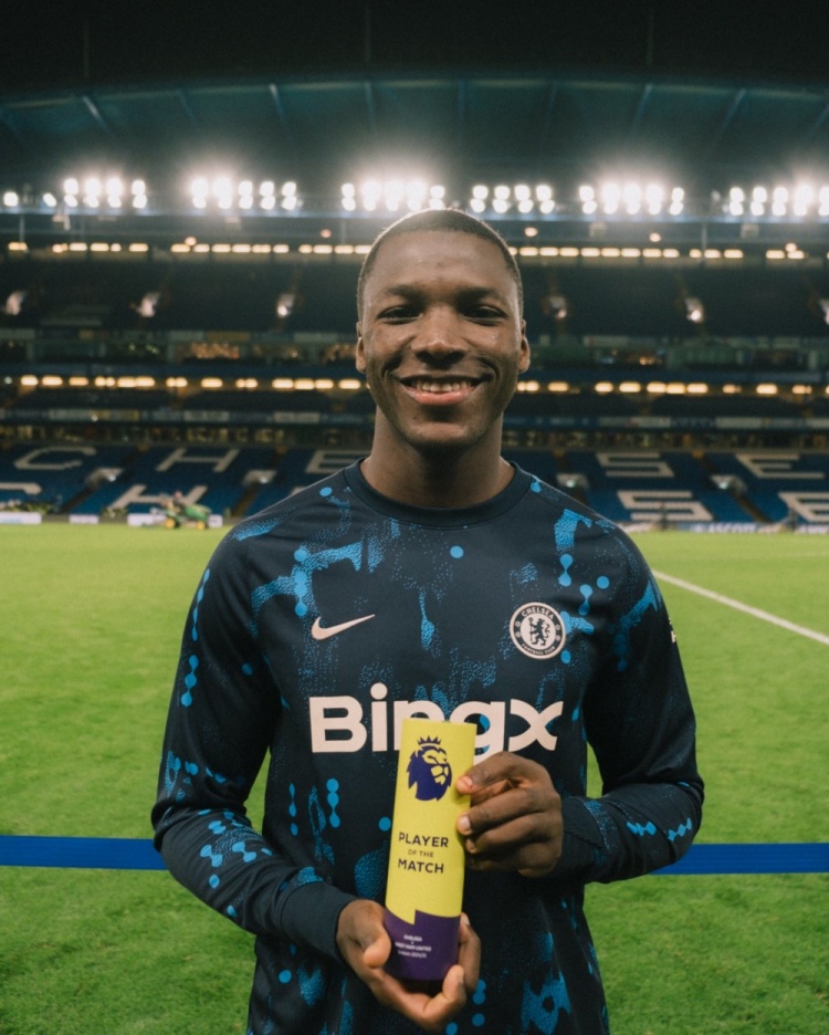  實(shí)至名歸！凱塞多當(dāng)選切爾西vs西漢姆全場最佳球員