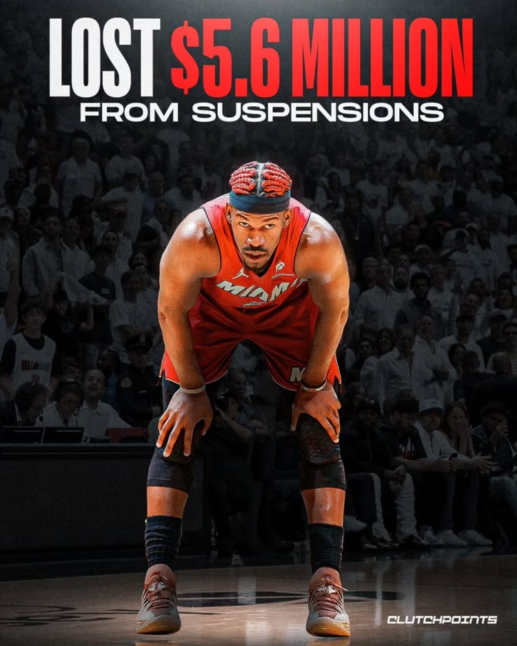  損失560萬(wàn)刀！巴特勒：我非常、非常、非常高興不會(huì)再被停賽了