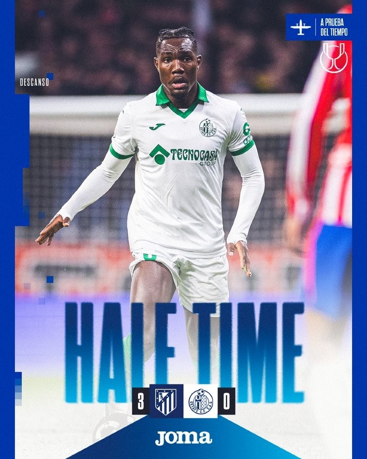  赫塔費此前6場共計僅丟2球，客戰(zhàn)馬競上半場就丟3球