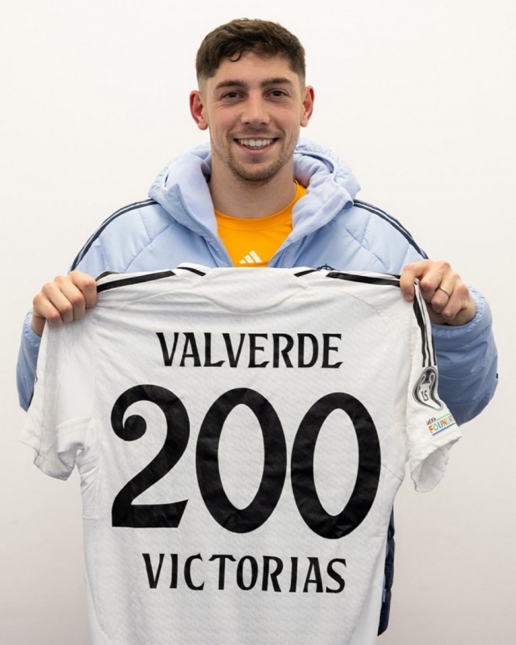  皇馬生涯第200場勝利！巴爾韋德：很自豪，感謝我的隊友們