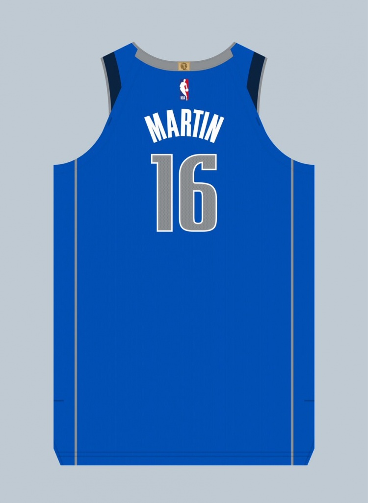  球衣記者：凱萊布-馬丁在獨(dú)行俠穿16號球衣 此前是詹姆斯-約翰遜