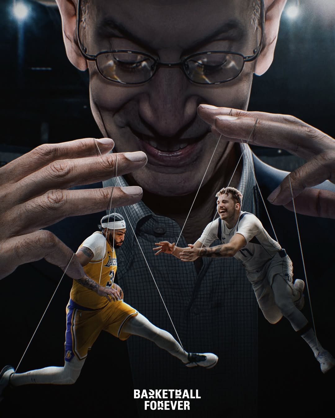  都是棋子??東契奇轉會湖人將促使當?shù)豊BA收視率上漲接近五成