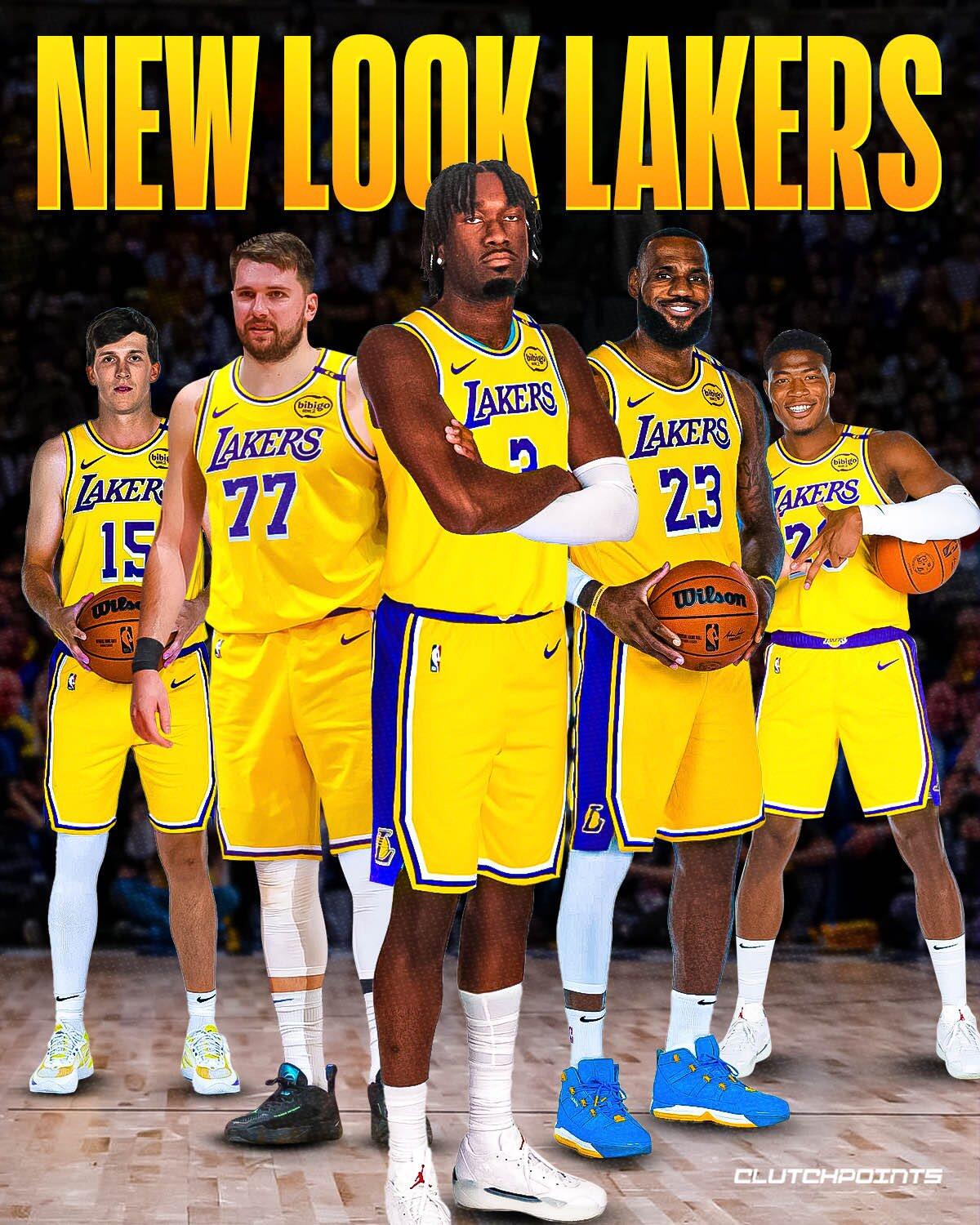  什么水平？湖人預(yù)計首發(fā)：東契奇、里夫斯、八村塁、詹姆斯、馬威