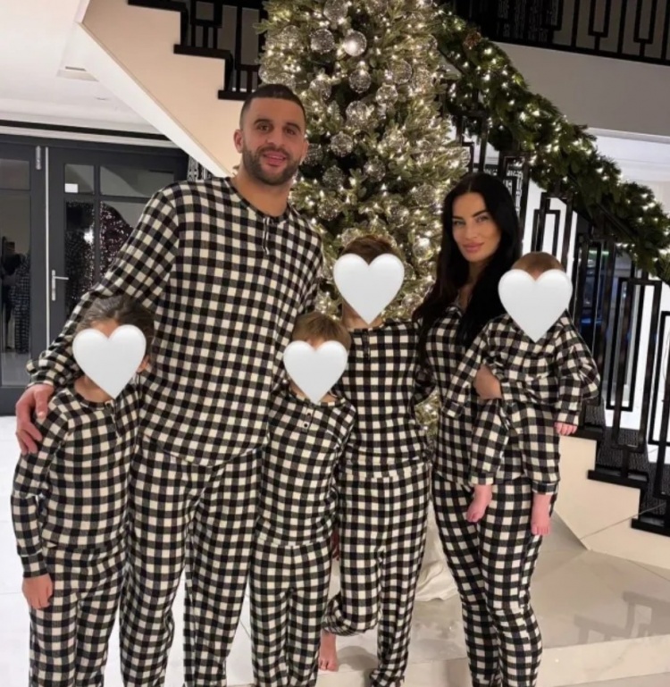  英媒：妻子不滿沃克沒商量就搬去米蘭，兩人幾乎不說話分房而居