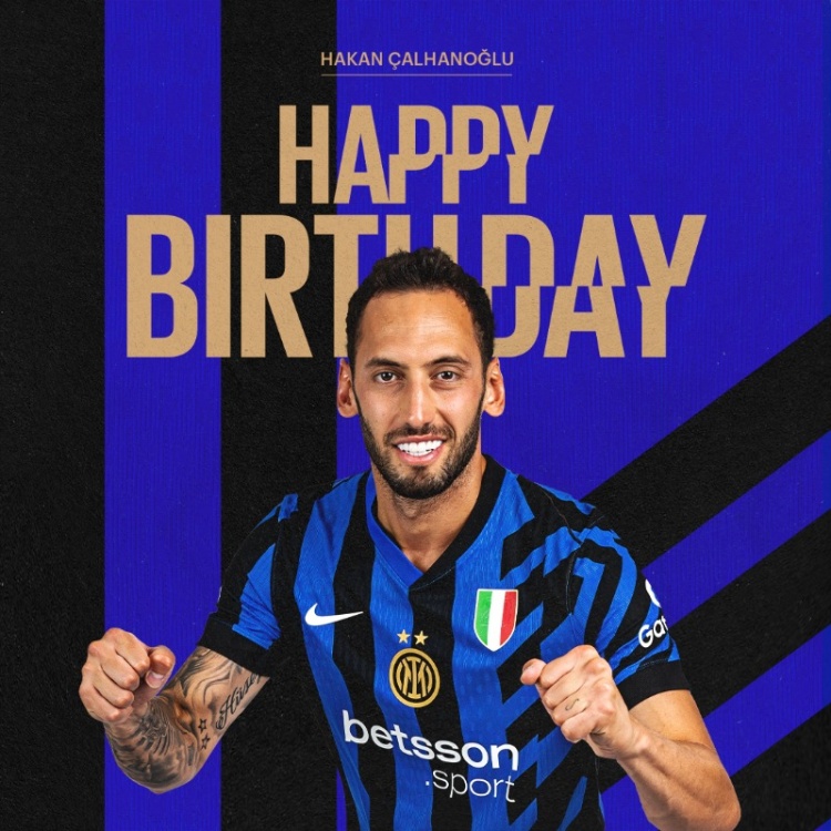  國米祝賀恰20喜迎31歲生日：158場33球＋6冠，為國米書寫重要篇章