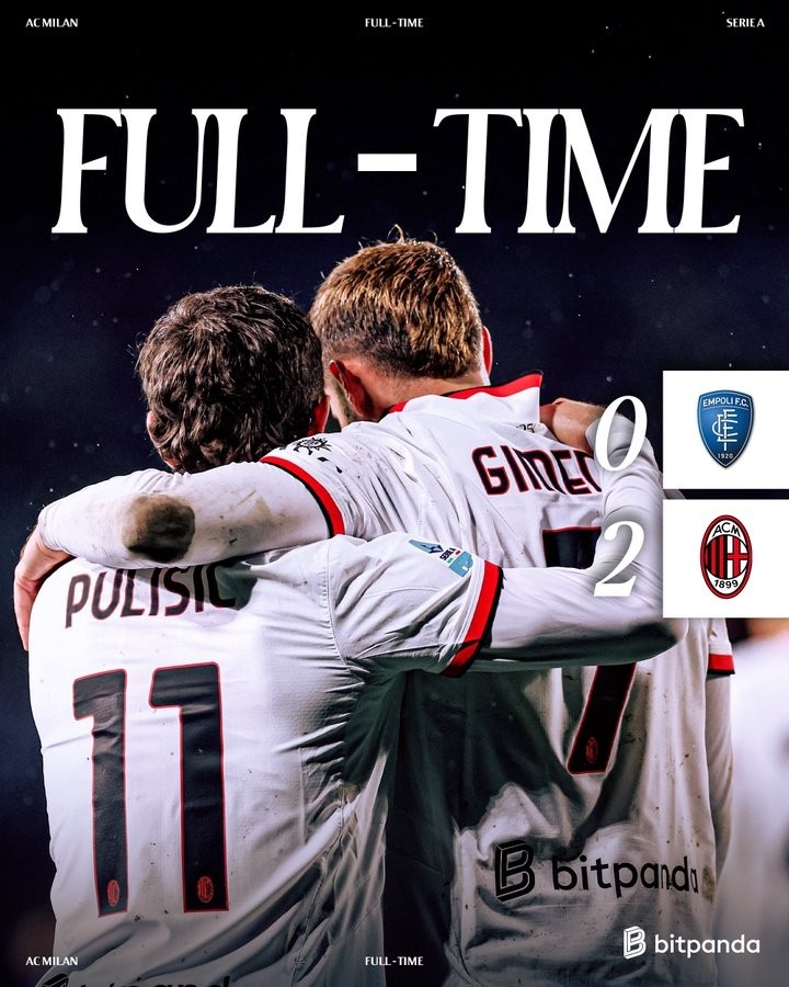  壓制！米蘭對恩波利近10戰(zhàn)8勝2平，已4連勝+連續(xù)5次零封