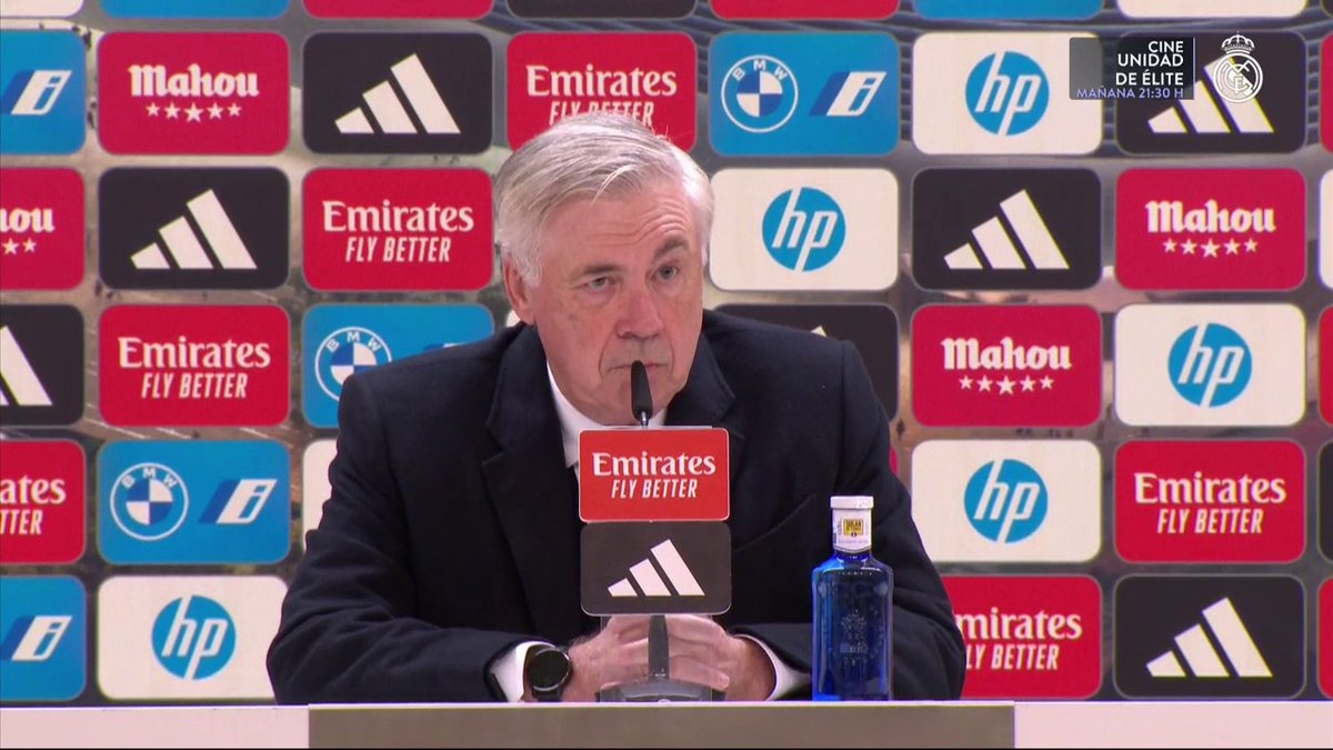  質(zhì)疑判罰！安切洛蒂：裁判距離很近，現(xiàn)在足壇已看不懂這些判罰