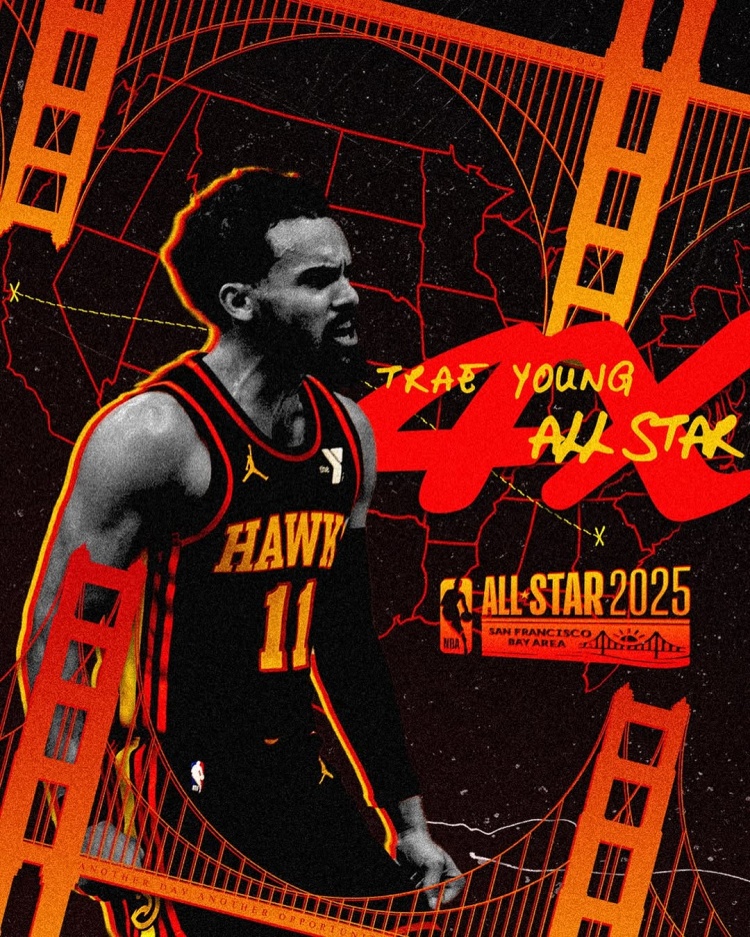  遞補入選全明星陣容！特雷-楊：生活中有些事比自己重要 4次啦