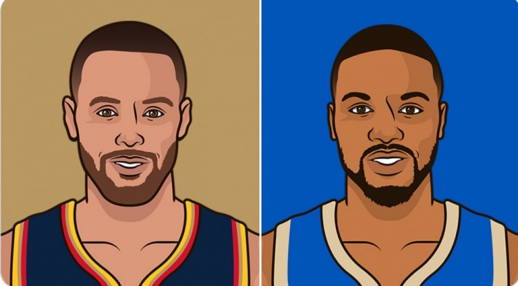  碾壓！庫里生涯常規(guī)賽對利拉德18勝8負(fù) 季后賽10勝0負(fù)