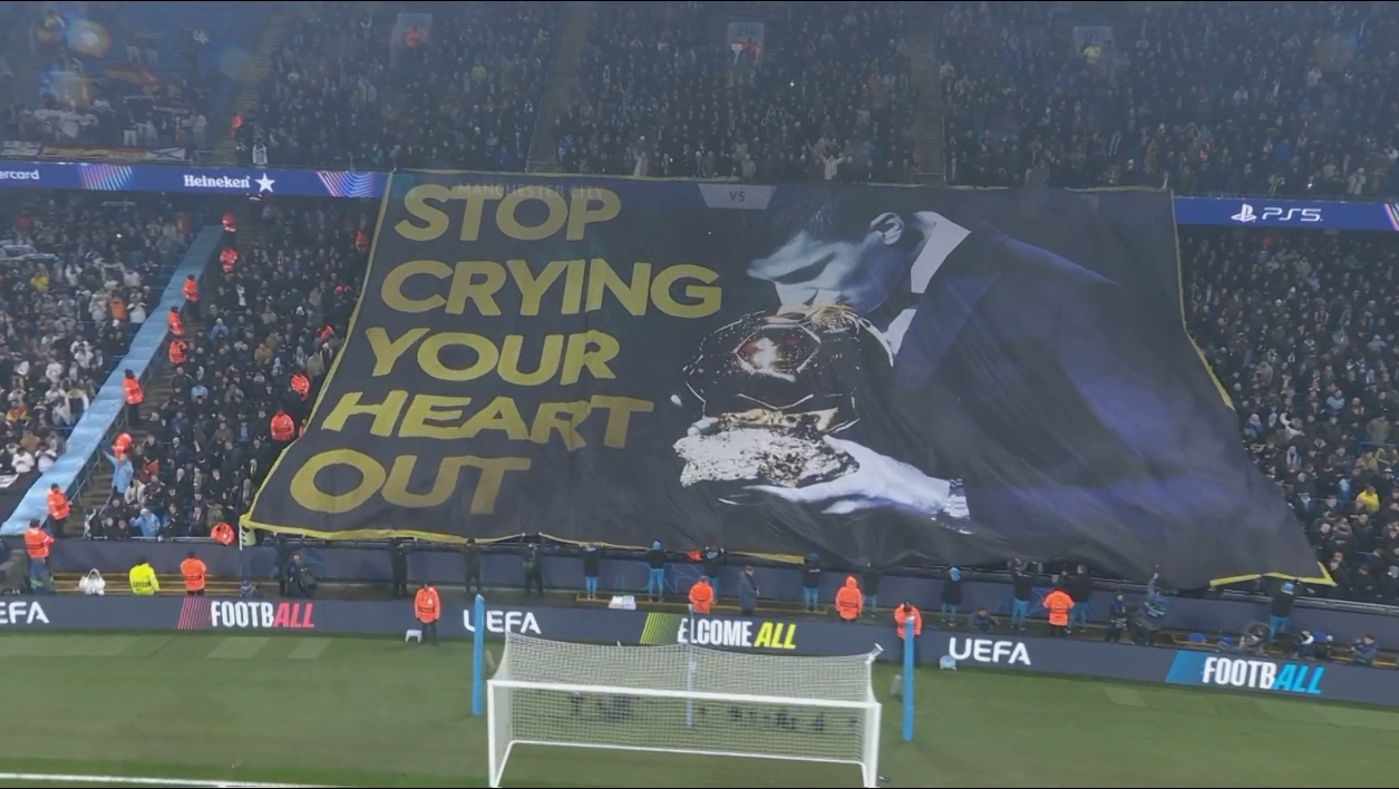  瓜迪奧拉：我沒看到針對維尼修斯的橫幅，也許這激勵了他