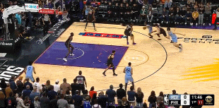  殺瘋了！波爾-波爾連中拋投 開(kāi)場(chǎng)5分鐘有7分5板1助1帽進(jìn)賬