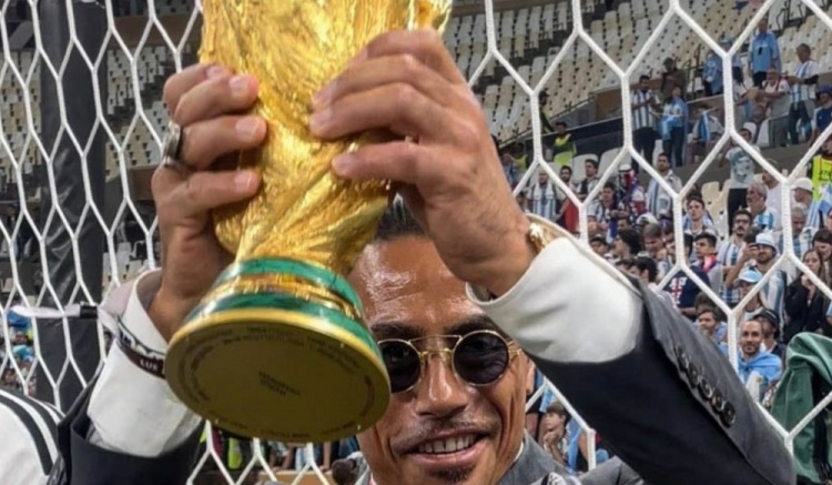  撒鹽哥道歉：觸摸世界杯是我的錯誤，因為你必須要遵守規(guī)則