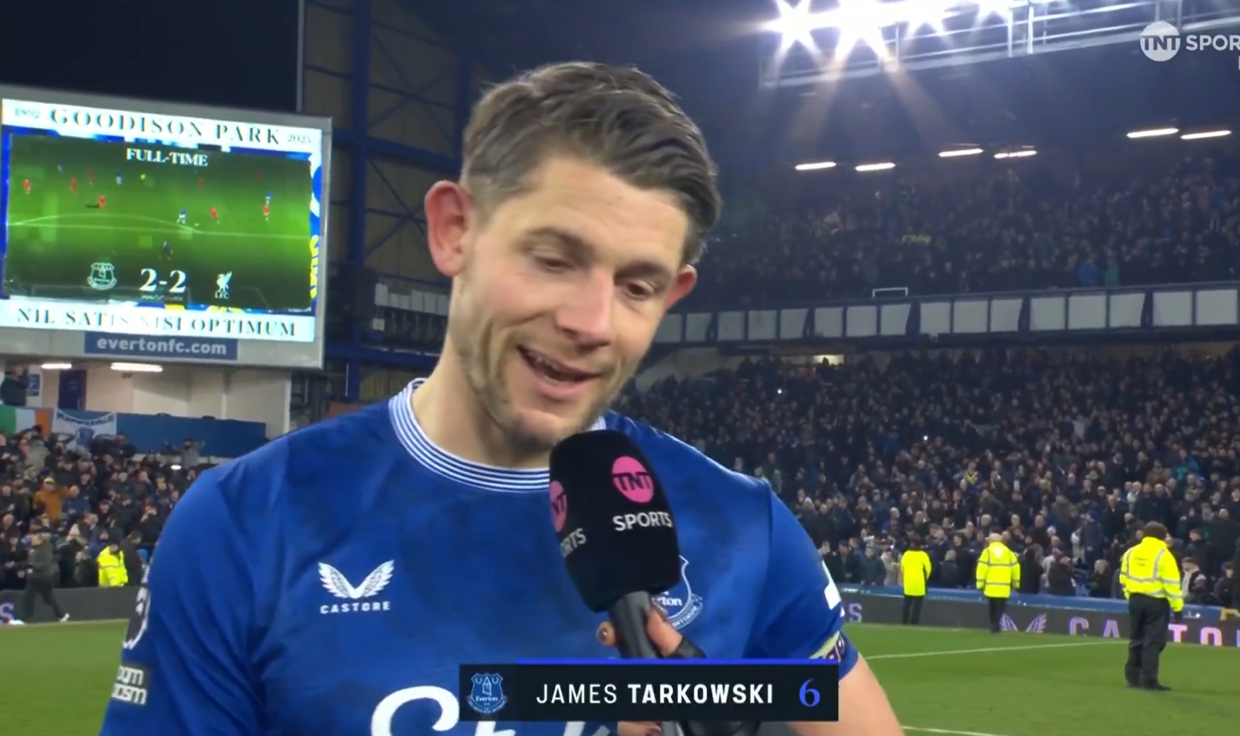  塔科夫斯基：斬獲絕平球?qū)崒賶艋?，要是被VAR吹掉就太不走運(yùn)了