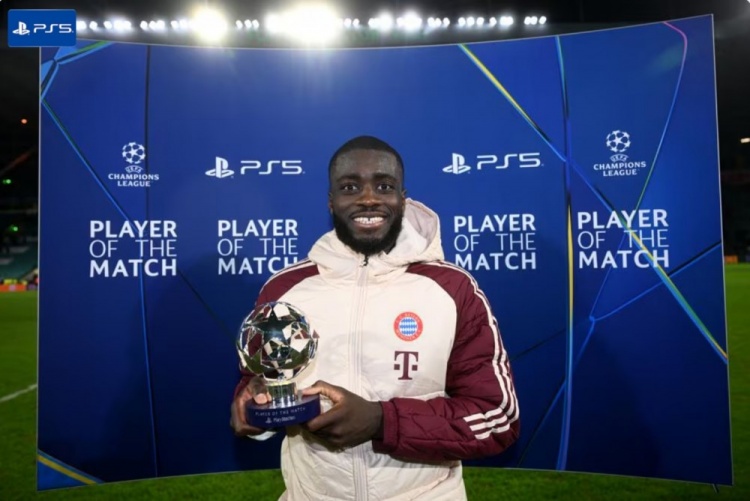  6次解圍+2次搶斷！于帕梅卡諾當選拜仁vs凱爾特人全場最佳球員