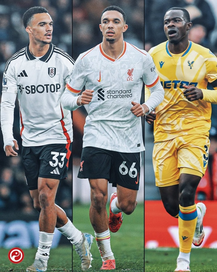  本賽季英超3名后衛(wèi)運(yùn)動(dòng)戰(zhàn)創(chuàng)造機(jī)會(huì)30+：阿諾德、羅賓遜、米切爾