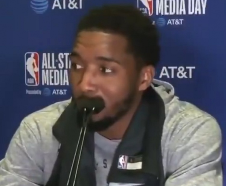  米切爾談見過的最強(qiáng)五人組：詹姆斯、庫里、杜蘭特、約基奇、甜瓜