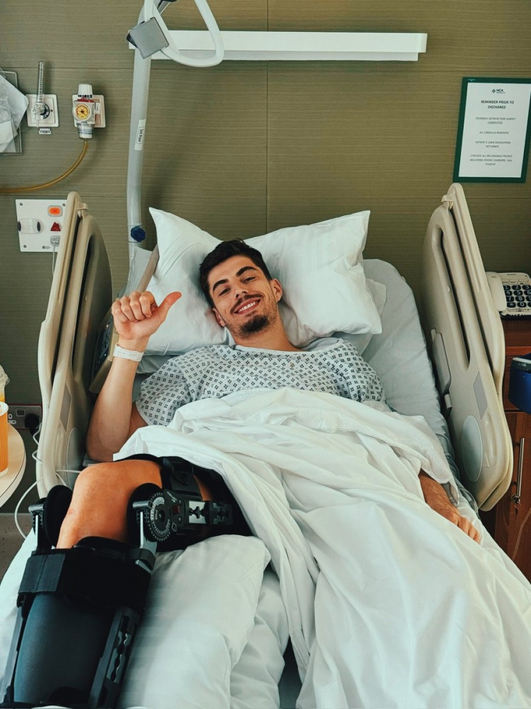  手術成功！哈弗茨社媒曬照：感謝大家的支持，將專注于康復之旅