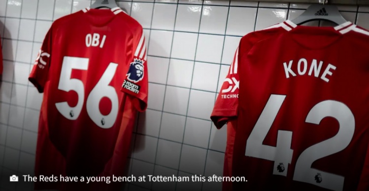  25班？曼聯(lián)替補：林德洛夫帶8個“小孩” 奧比-馬丁&新援海文在列