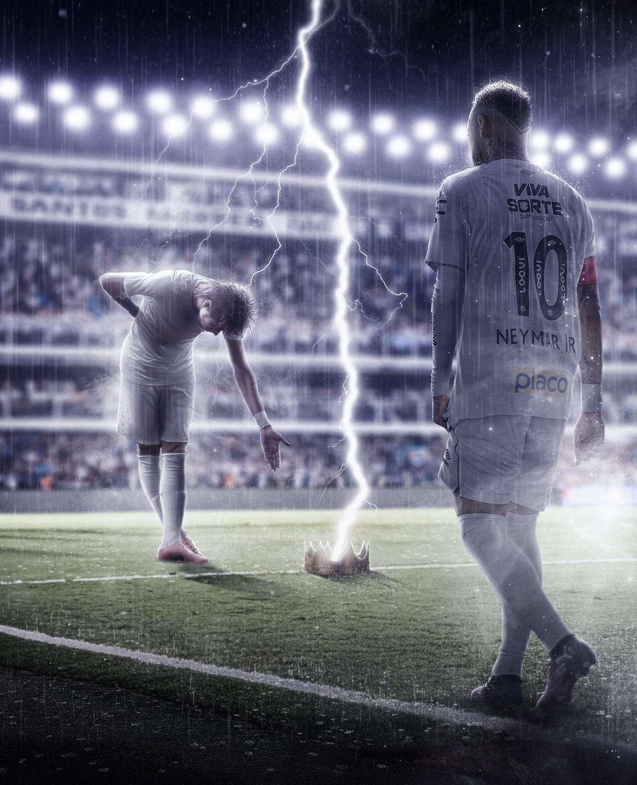  點(diǎn)射破門，內(nèi)馬爾時隔12年再度為桑托斯進(jìn)球