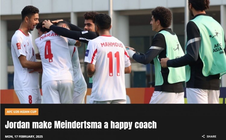  約旦U20主帥：對我來說很難保持專注和冷靜，朝鮮隊真的很強大