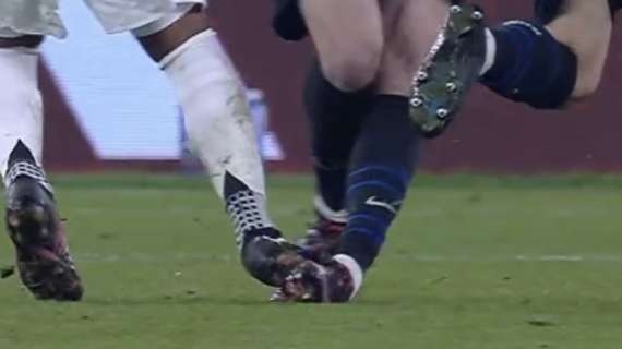  米體：在尤文1-0國米的國家德比，主裁判馬里亞尼漏給尤文4張黃牌