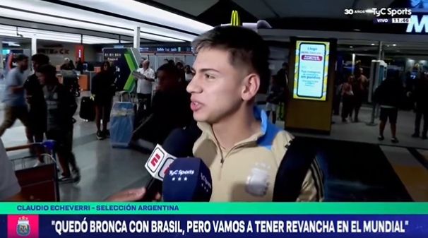 埃切維里：巴西挑釁我們，會在世青賽復(fù)仇！6-0時我們什么也沒做