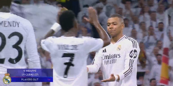  收兵？戴帽的姆巴佩第78分鐘被換下