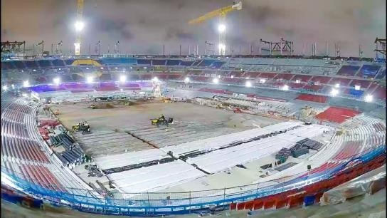  世體：諾坎普球場草皮安裝工作取得進展，預(yù)計4月中旬完成