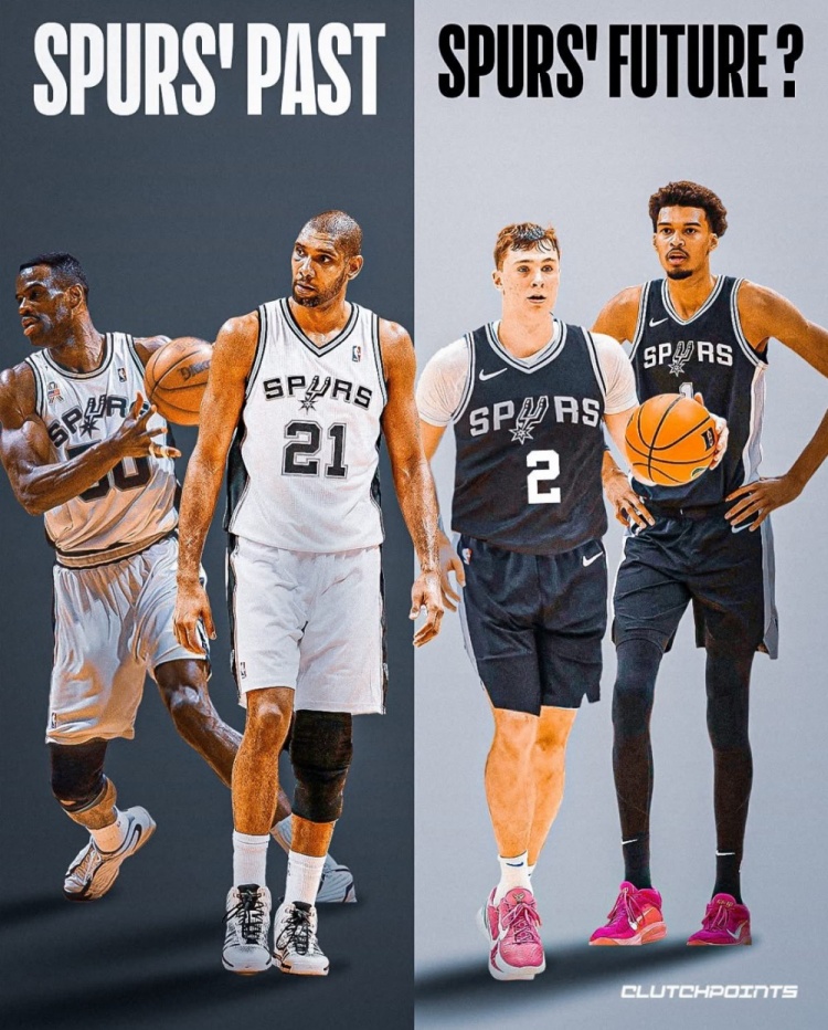  文班賽季報(bào)銷！美媒：馬刺過(guò)去是鄧肯+上將 未來(lái)是文班弗拉格？