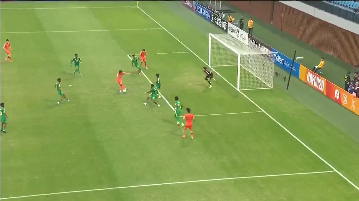  意難平！國青本場失良機(jī)合集：劉誠宇失點(diǎn)+踢呲，王鈺棟擦柱而出