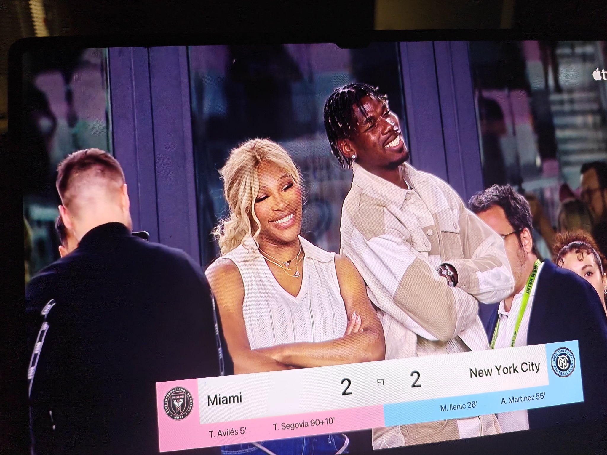  登陸MLS？博格巴現(xiàn)場見證梅西率隊絕平，他已1年半沒踢球&3月解禁