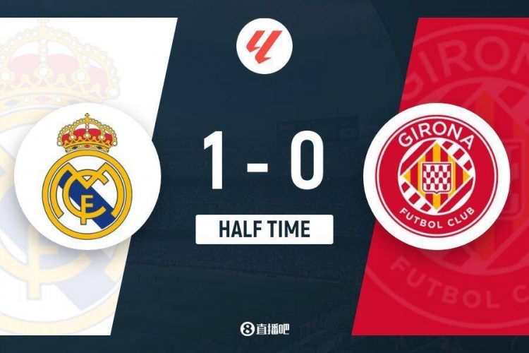  半場-皇馬暫1-0赫羅納 莫德里奇世界波庫爾圖瓦救險(xiǎn)