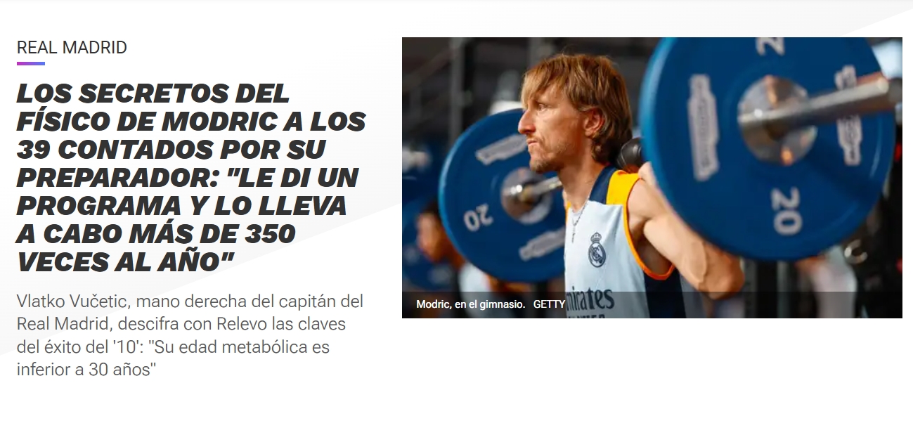  自律！體能教練：39歲魔笛1年做350次額外訓練，他代謝年齡不到30