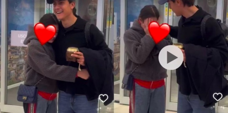  迪巴拉遇到激動落淚的女球迷，并安慰她“哭了怎么跟我拍照？”