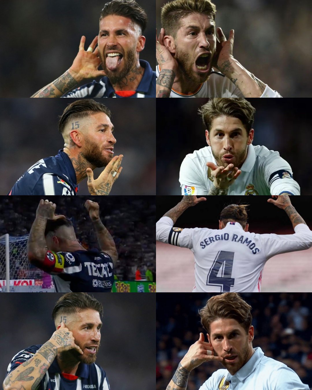  往日歷歷在目！拉莫斯破門(mén)后，做了多個(gè)曾在皇馬做過(guò)的慶祝動(dòng)作