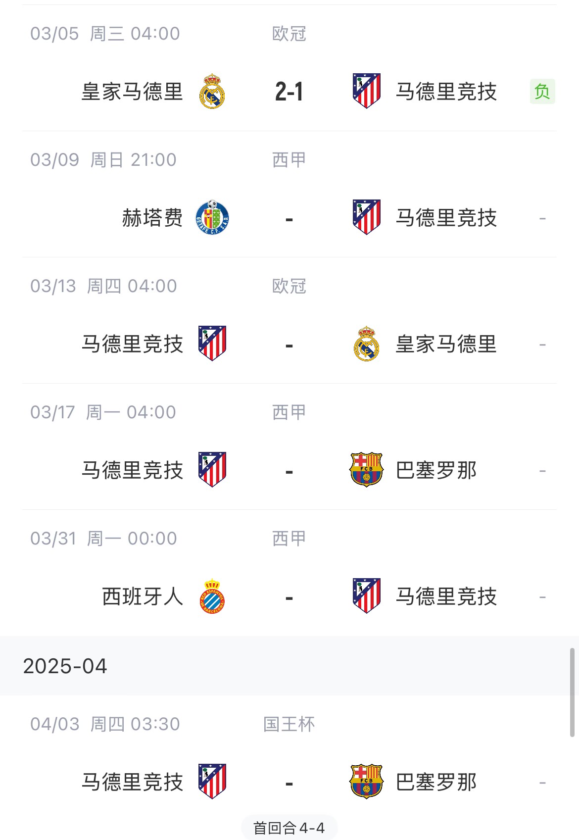  決定賽季命運？馬競13號歐冠再戰(zhàn)皇馬，17號西甲迎戰(zhàn)巴薩