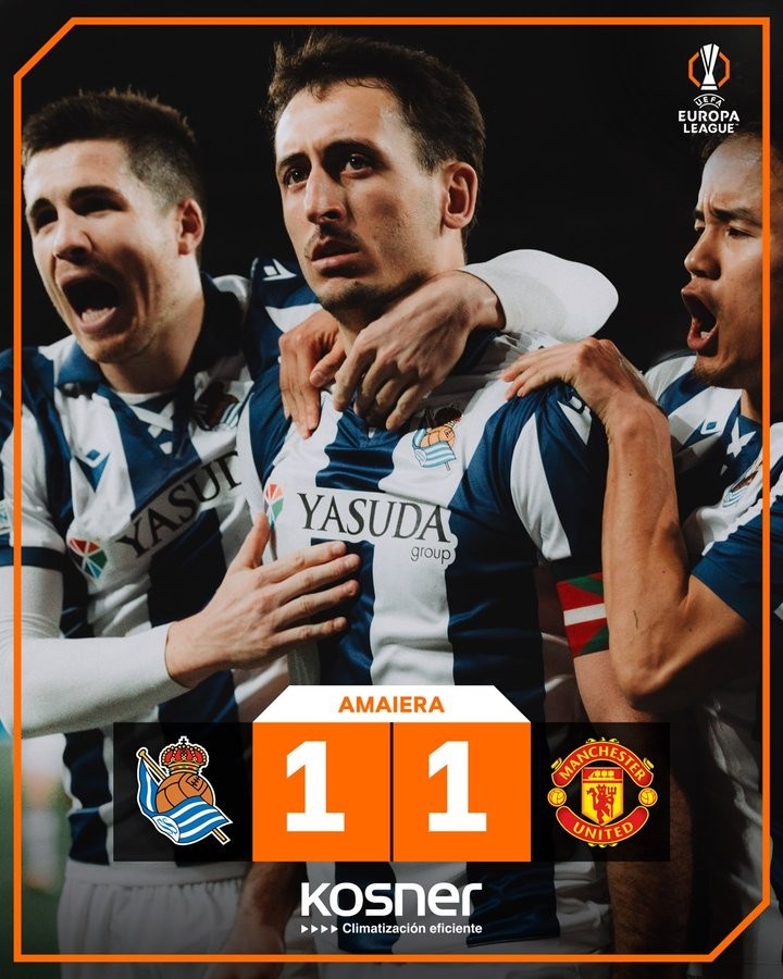  3負(fù)2平！皇社共計(jì)5次在歐戰(zhàn)主場(chǎng)面對(duì)曼聯(lián)，至今仍未取得勝利