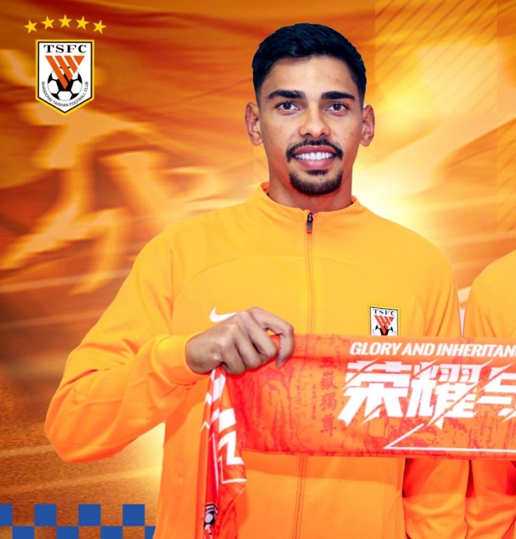  泰山外援馬德魯加：我還沒完全達到以前最好的狀態(tài) 目標要拿冠軍