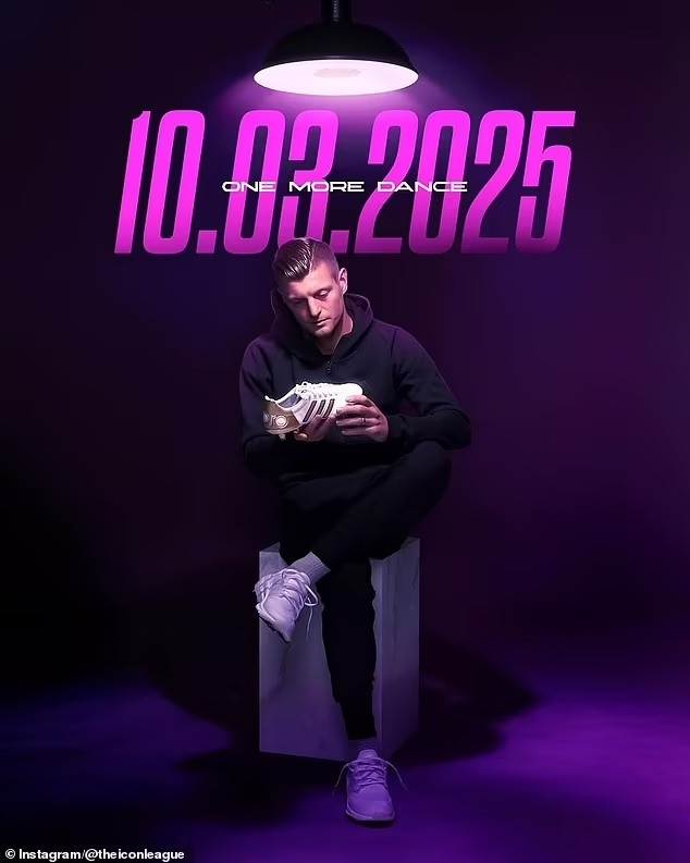  再舞一次！克羅斯宣布“復(fù)出”參加在德國舉辦的五人制足球比賽