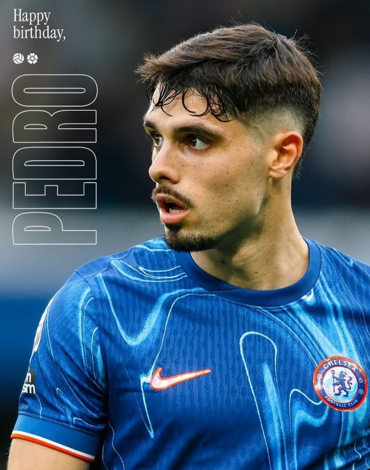  切爾西官方祝內(nèi)托25歲生日快樂，本賽季為球隊貢獻5球7助攻