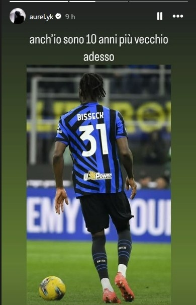  比塞克打趣談國(guó)米3-2逆轉(zhuǎn)戰(zhàn)勝蒙扎：我也感覺自己好像老了10歲