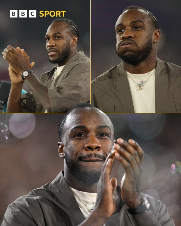  安東尼奧自車禍后首次回歸主場看球，兩隊(duì)球迷送上掌聲和歡呼聲