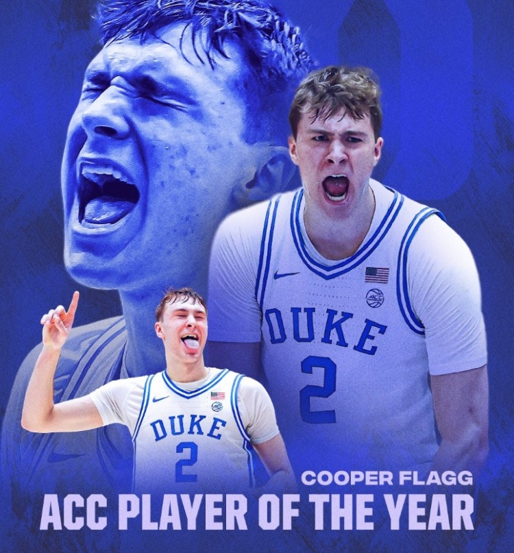  大豐收！弗拉格斬獲ACC聯(lián)盟年度最佳球員&最佳新人等5項榮譽