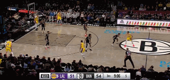  你要發(fā)力了？基翁-約翰遜搶斷暴扣+三分 連砍5分打停湖人！